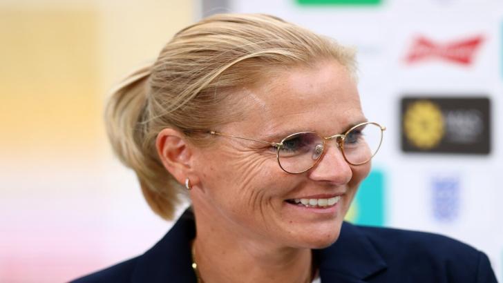 England coach Sarina Wiegman